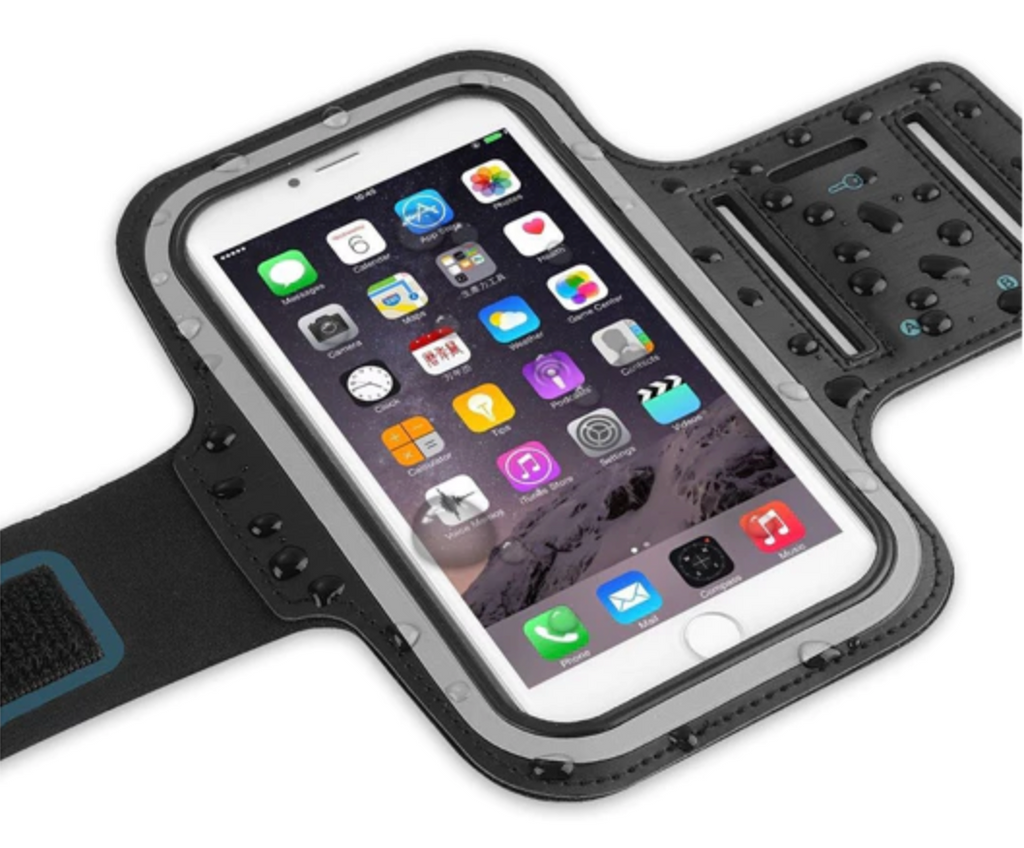 Sports Armband Phone Case — Adjustable, Touchscreen Compatible
