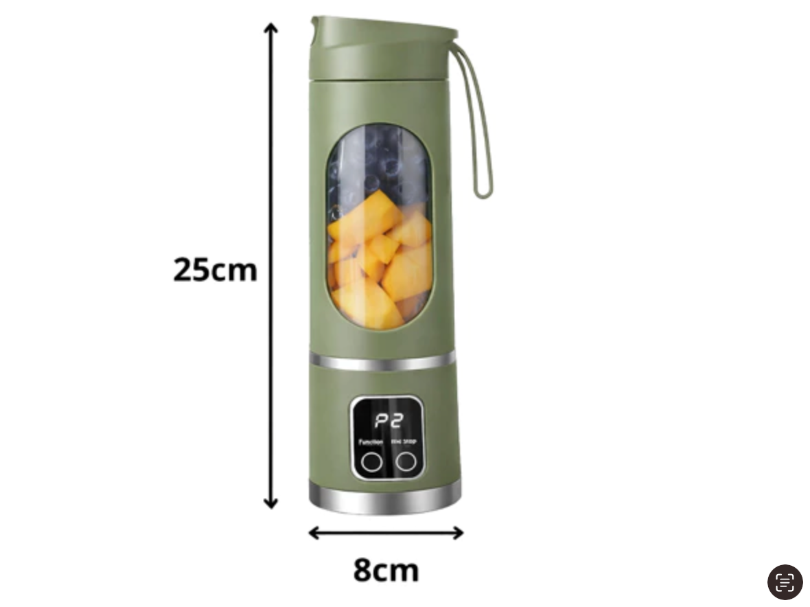 Portable USB-C Smoothie Blender — Wireless Mini Juicer 500ml