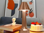 Touch Bedside Table Lamp — Wireless 3 Color LED Night Light