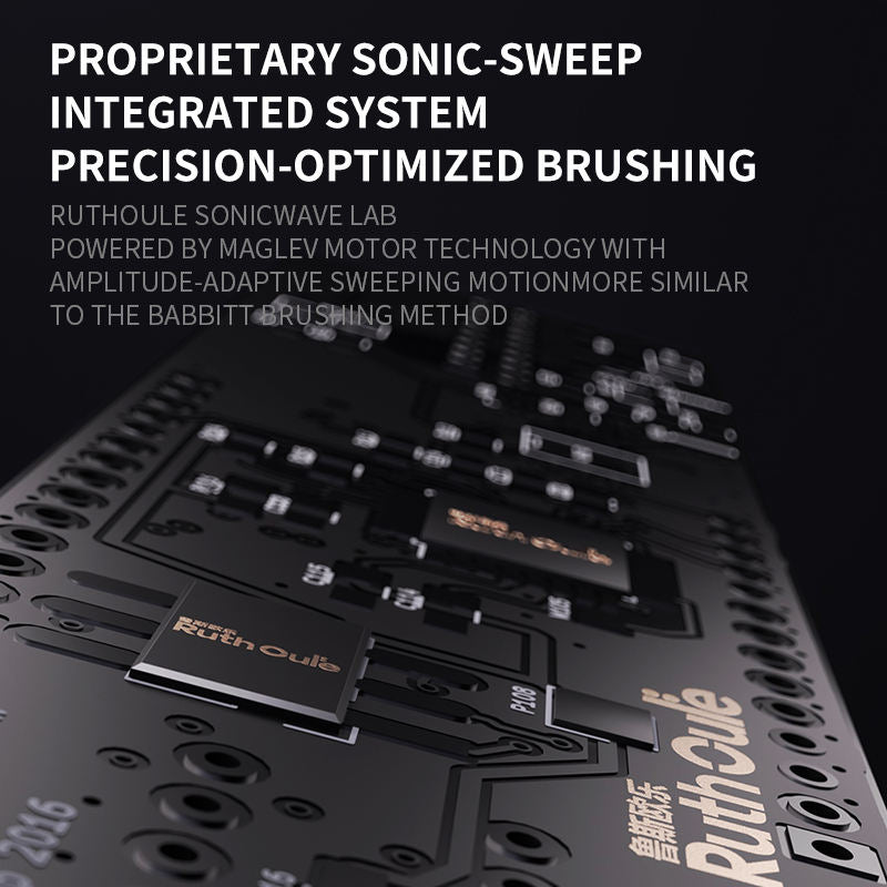 V8 Smart Sonic Electric Toothbrush IPX7 5 Modes 320-Day Long Endurance 46000 High-Frequency Vibrations Teeth Whitening Home