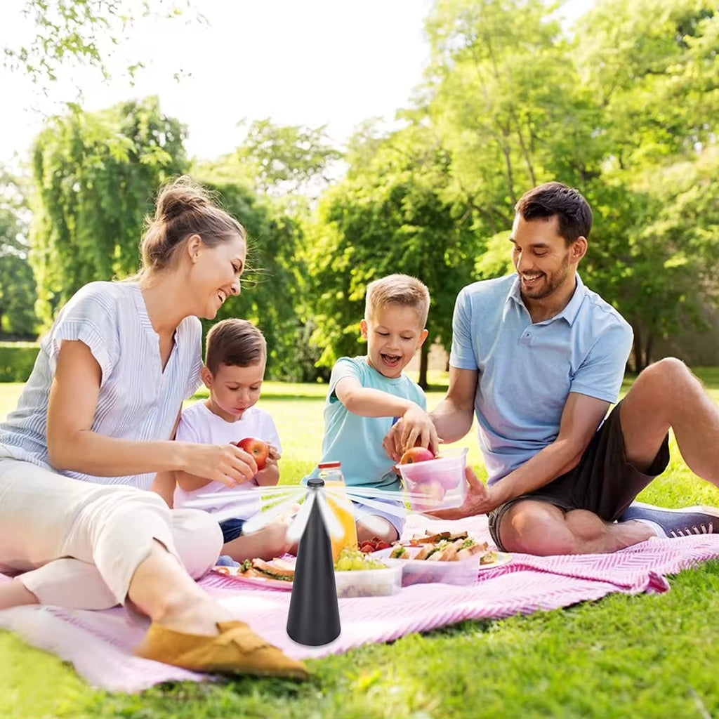 Fan Fly Repeller – Keep Your Food Protected Anywhere! 🦟🍽️
