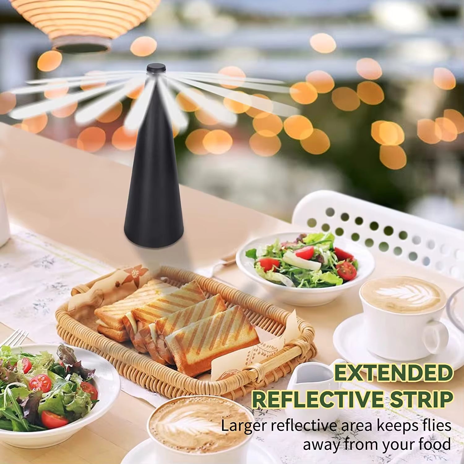 Fan Fly Repeller – Keep Your Food Protected Anywhere! 🦟🍽️